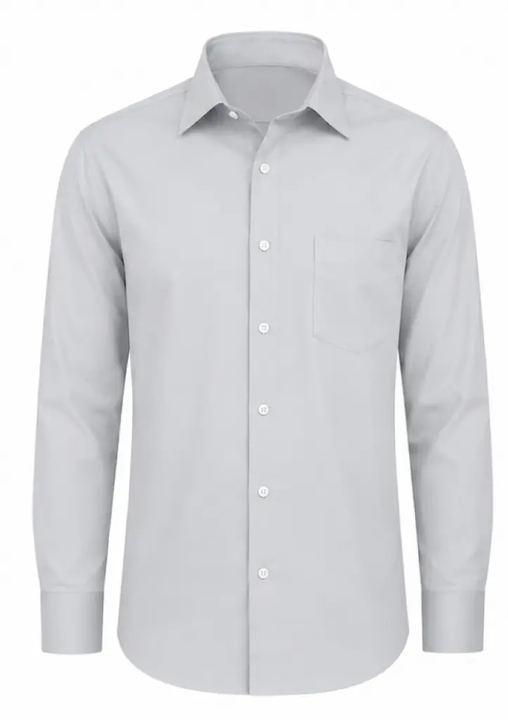 Mens Formal Shirt Grey