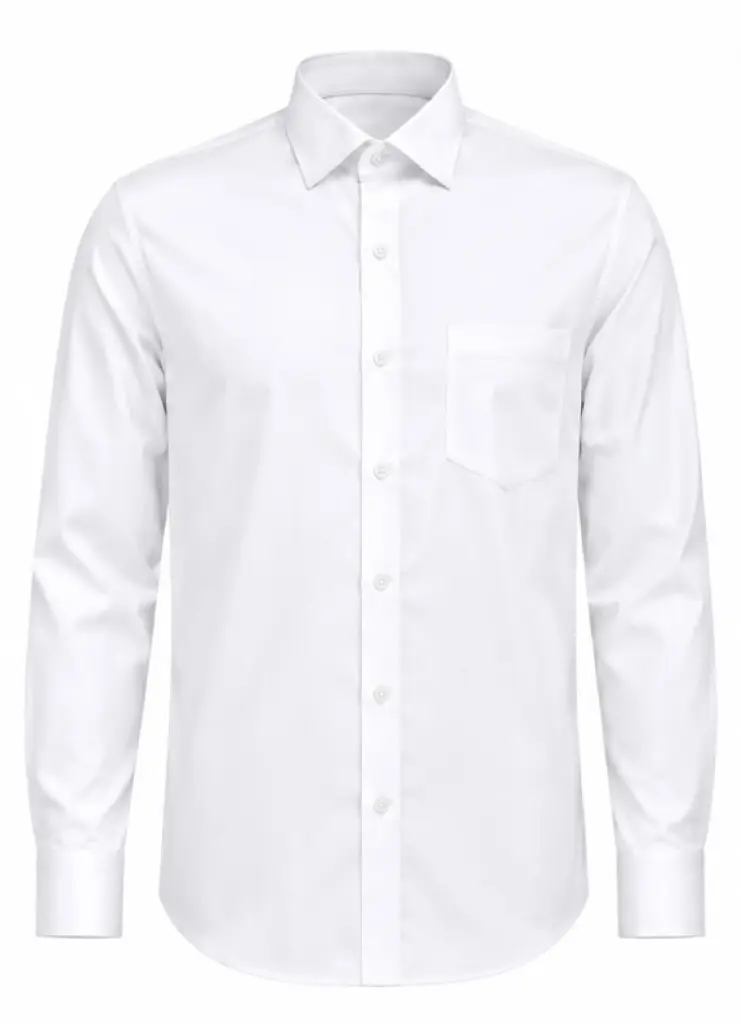 Mens Formal Shirt White