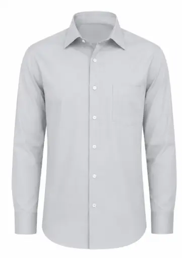 Mens Formal Shirt Grey